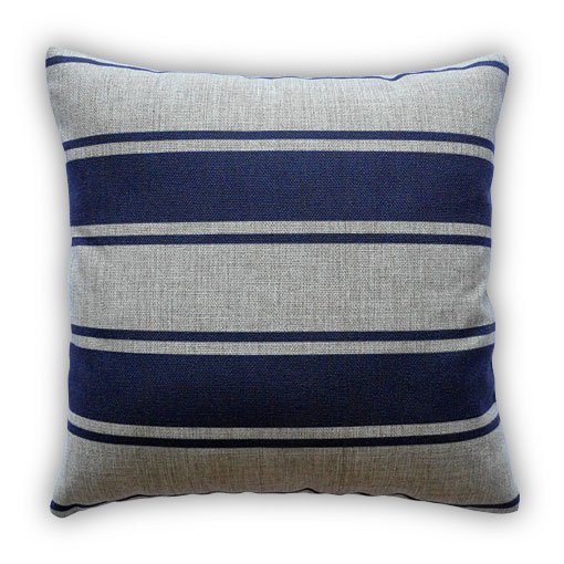 Nordic Dark Blue Cushion Front