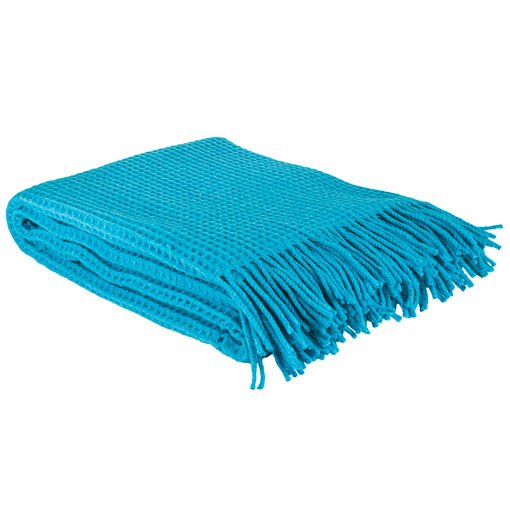 aqua throw rug