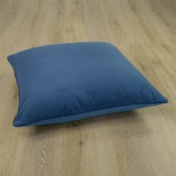 Buy Blue Velvet Floor Cushion Cover Online | Simply Cushions