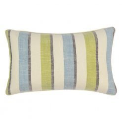 striped rectangular cushions