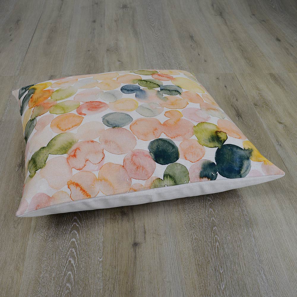 Buy Watercolours Pink Floor Cushion Cover - 70cm x 70cm ...