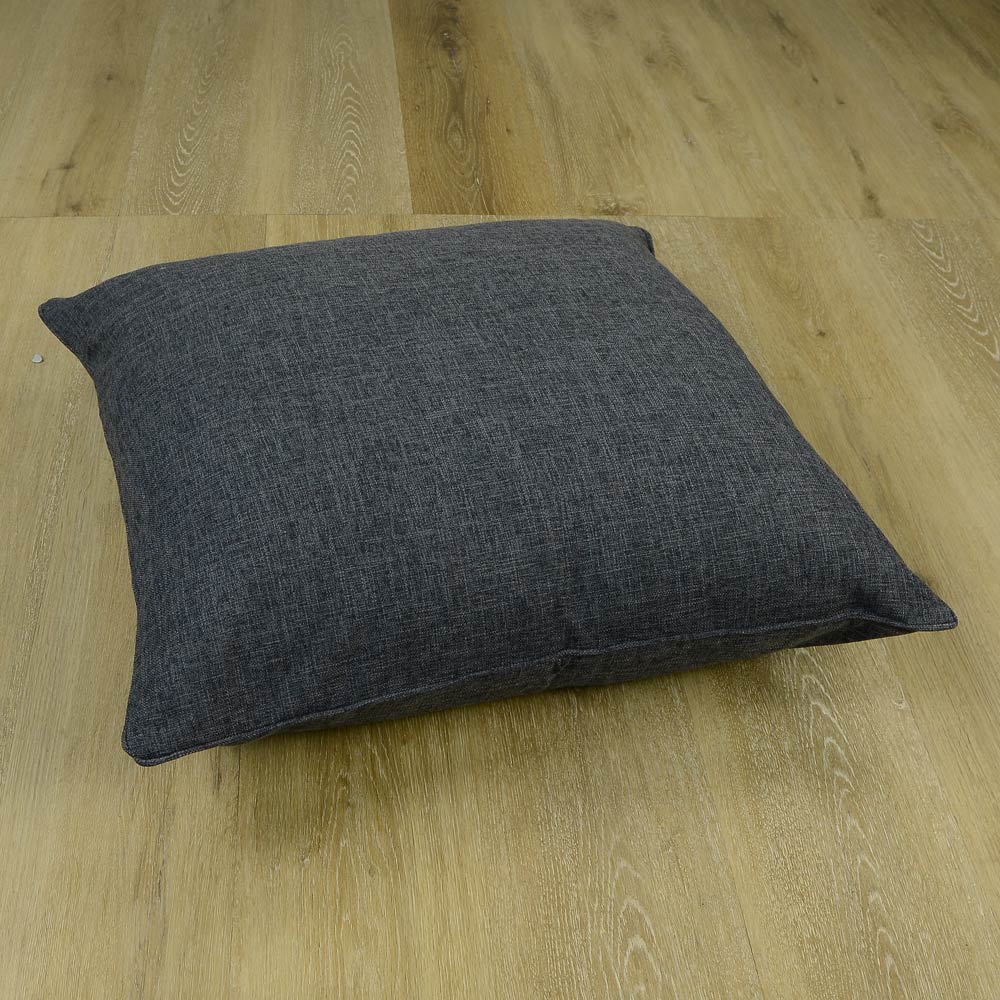 large charcoal cushions