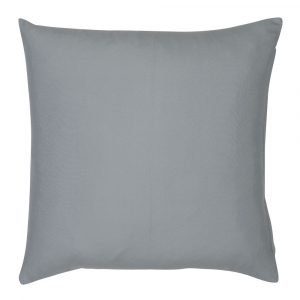 Byron Striped Waterproof Grey Large Outdoor Cushion Cover - 55cm X 55cm